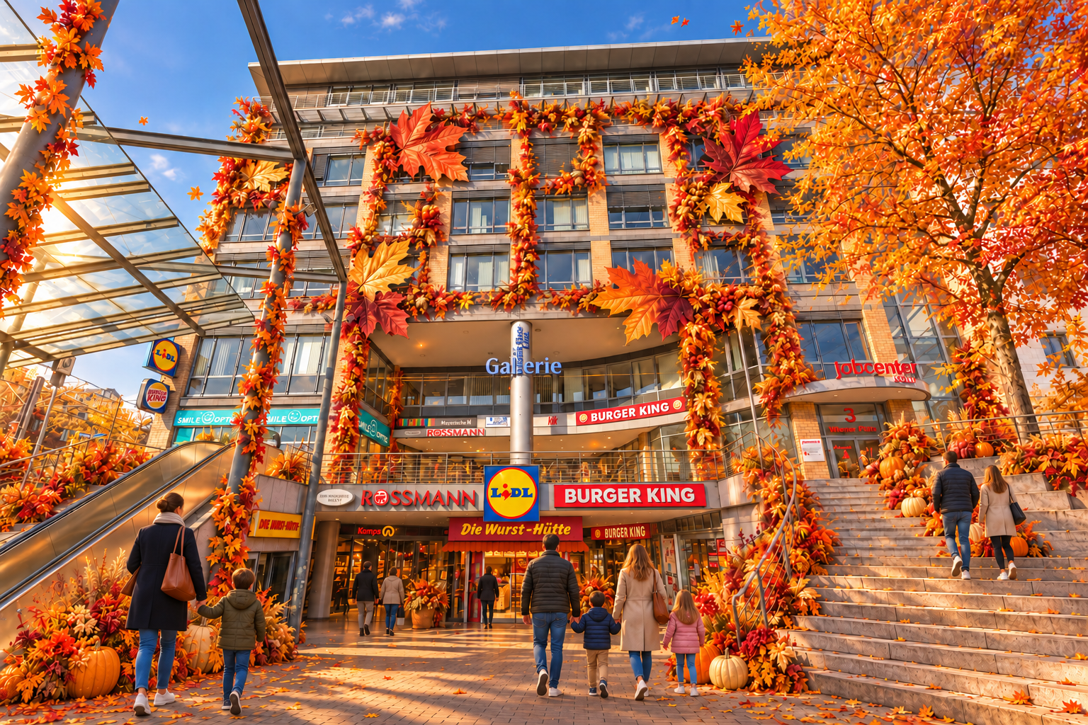 Herbstzeit ist Shoppingzeit im Veedel.